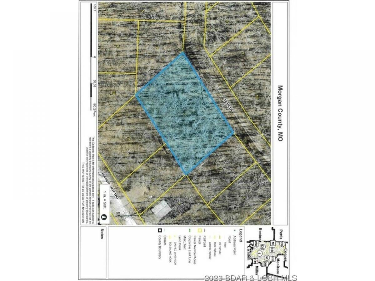 Picture of Residential Land For Sale in Rocky Mount, Missouri, United States