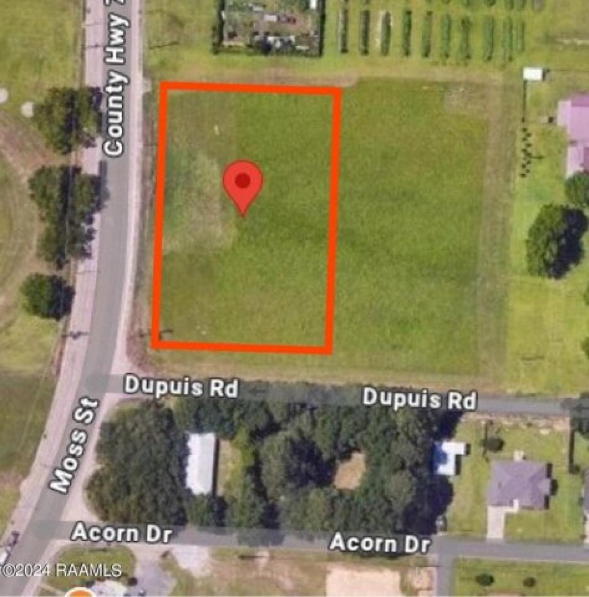 Picture of Residential Land For Sale in Lafayette, Louisiana, United States