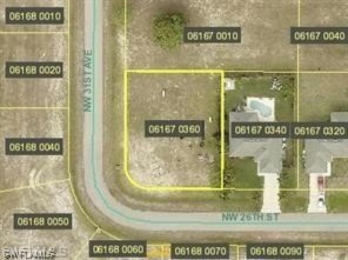 Picture of Residential Land For Sale in Cape Coral, Florida, United States