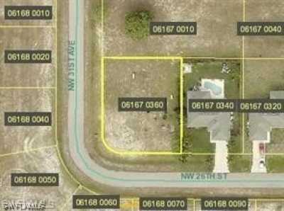 Residential Land For Sale in Cape Coral, Florida