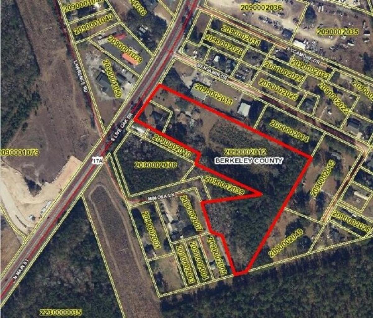 Picture of Residential Land For Sale in Moncks Corner, South Carolina, United States