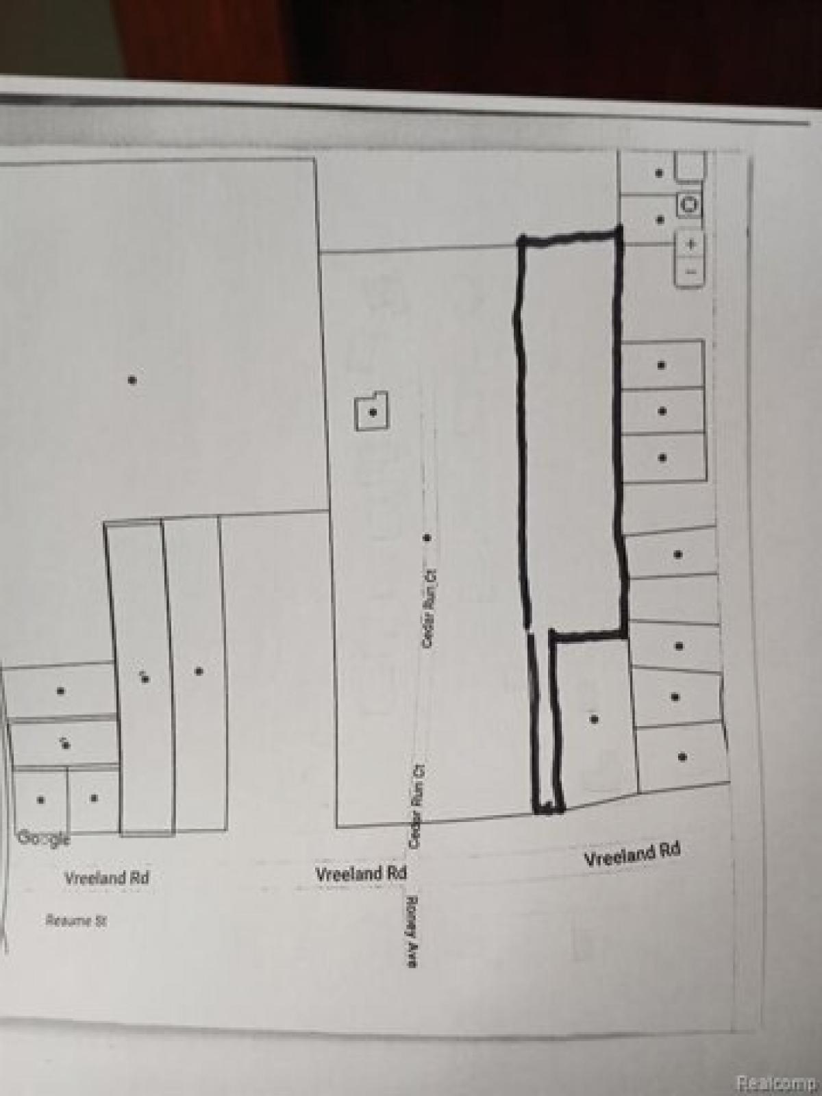 Picture of Residential Land For Sale in Woodhaven, Michigan, United States