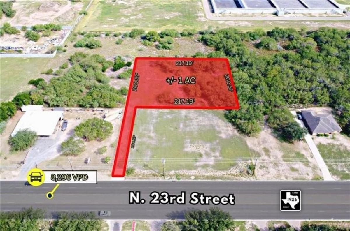 Picture of Residential Land For Sale in McAllen, Texas, United States