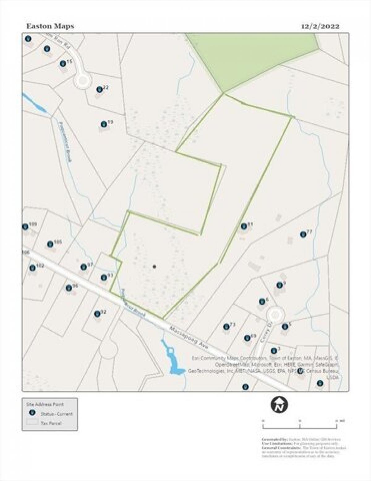 Picture of Residential Land For Sale in Easton, Massachusetts, United States