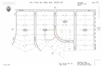 Residential Land For Sale in Helendale, California