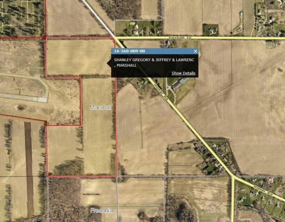 Picture of Residential Land For Sale in Marshall, Michigan, United States