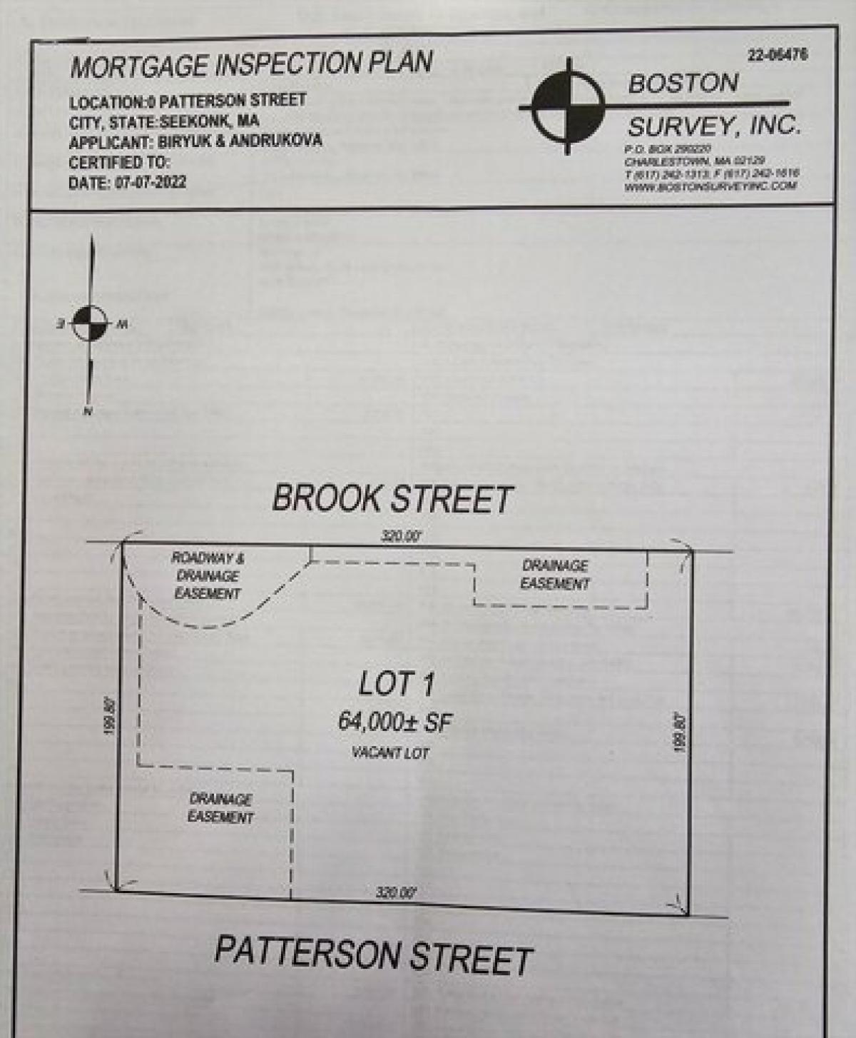 Picture of Residential Land For Sale in Seekonk, Massachusetts, United States