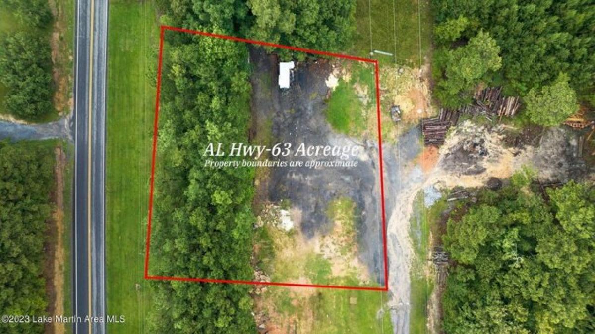 Picture of Residential Land For Sale in Alexander City, Alabama, United States