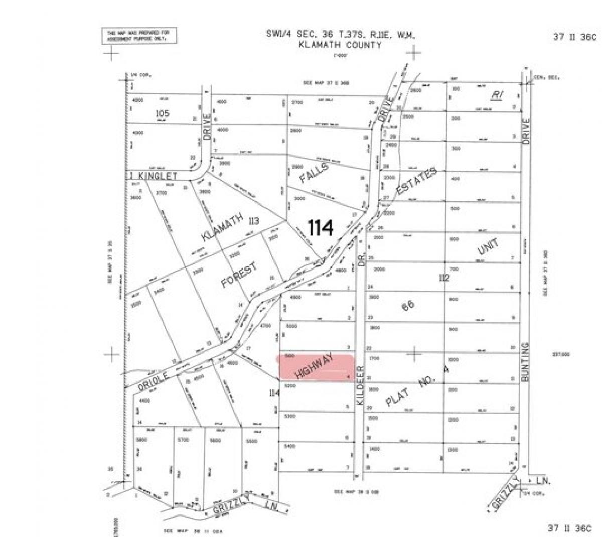 Picture of Residential Land For Sale in Bonanza, Oregon, United States