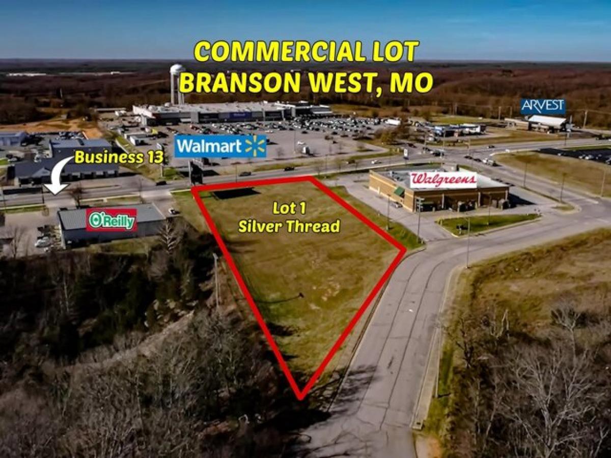 Picture of Residential Land For Sale in Branson West, Missouri, United States