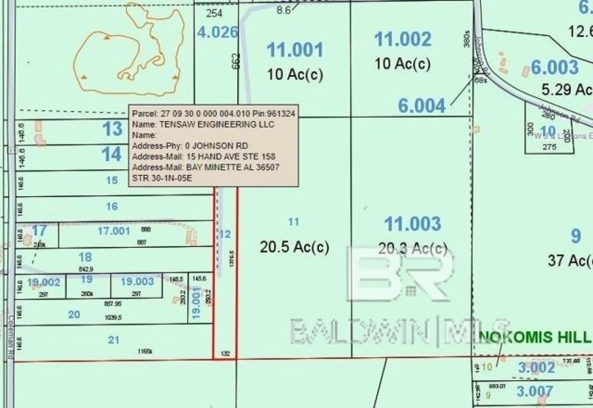 Picture of Residential Land For Sale in Atmore, Alabama, United States