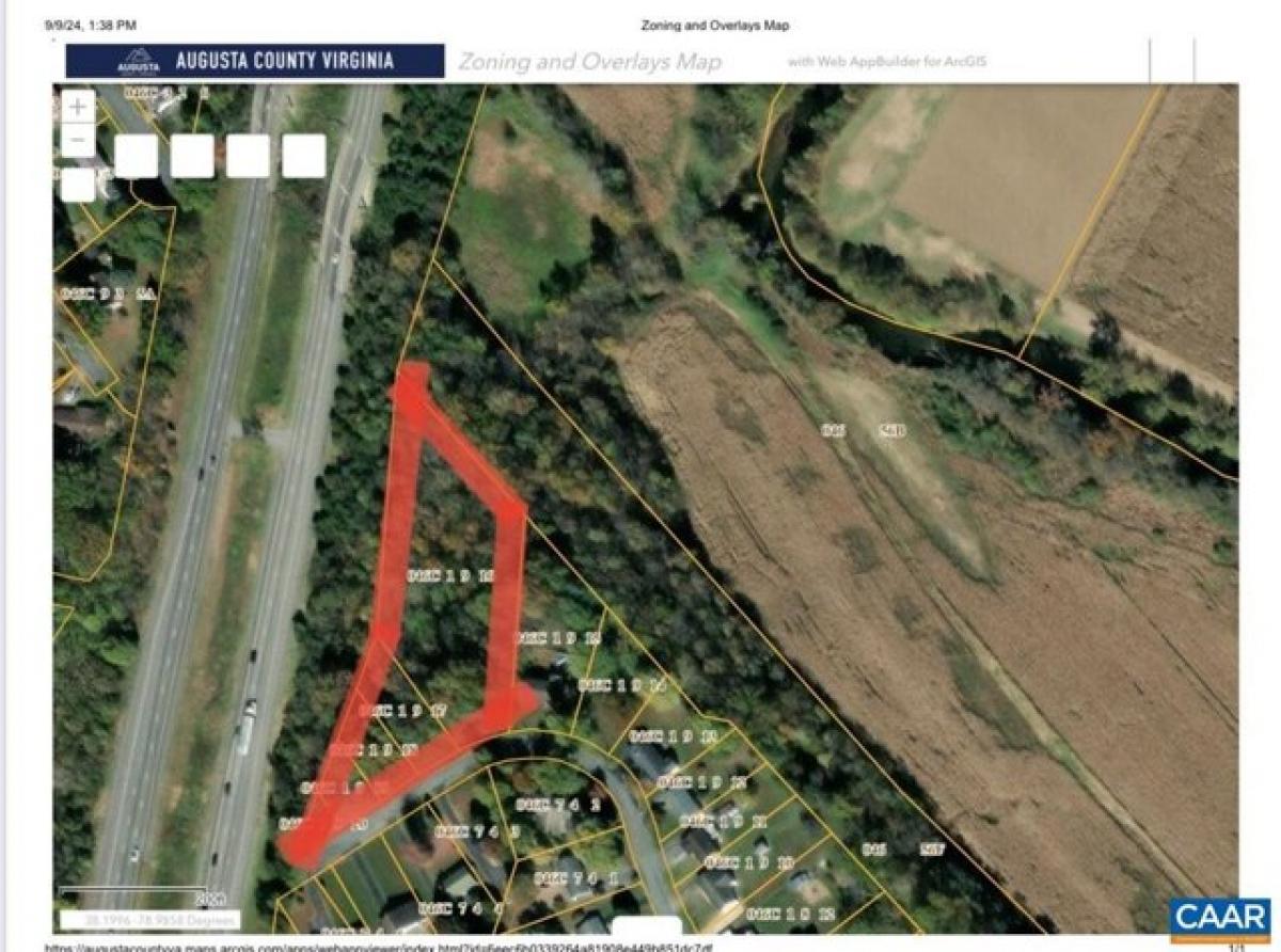 Picture of Residential Land For Sale in Verona, Virginia, United States