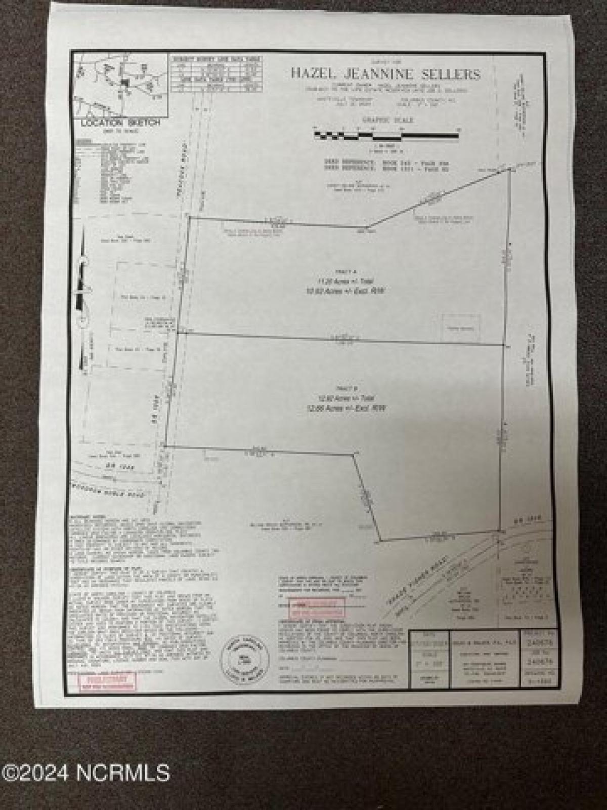 Picture of Residential Land For Sale in Chadbourn, North Carolina, United States