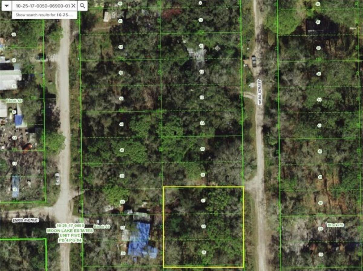 Picture of Residential Land For Sale in New Port Richey, Florida, United States