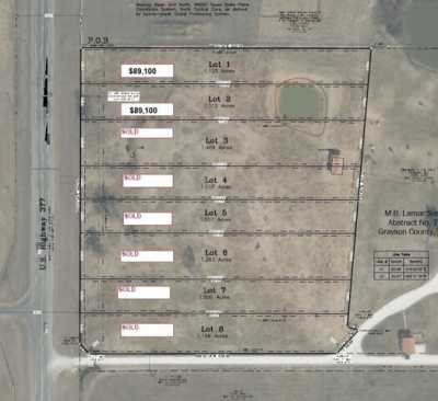 Residential Land For Sale in Whitesboro, Texas