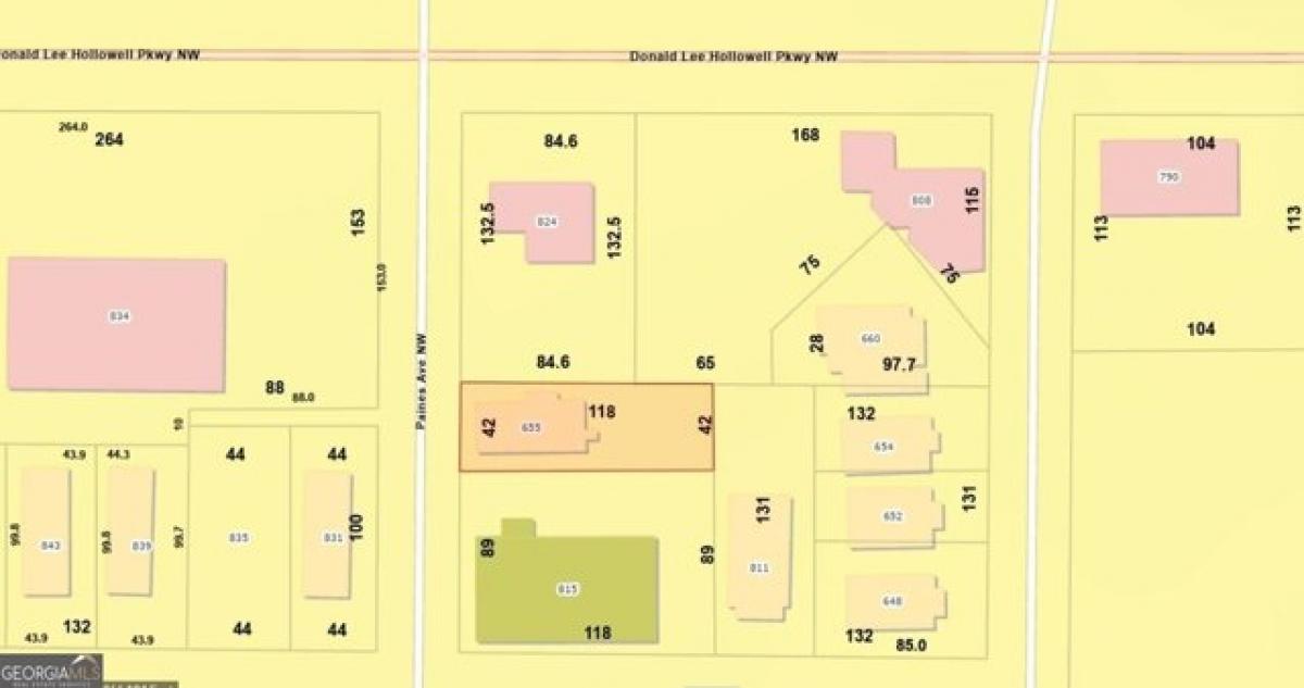 Picture of Residential Land For Sale in Atlanta, Georgia, United States