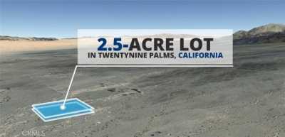 Residential Land For Sale in Twentynine Palms, California