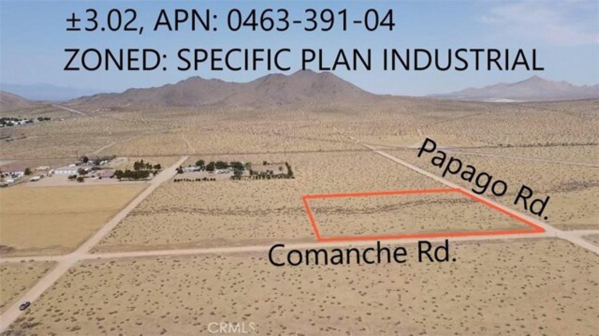 Picture of Residential Land For Sale in Apple Valley, California, United States