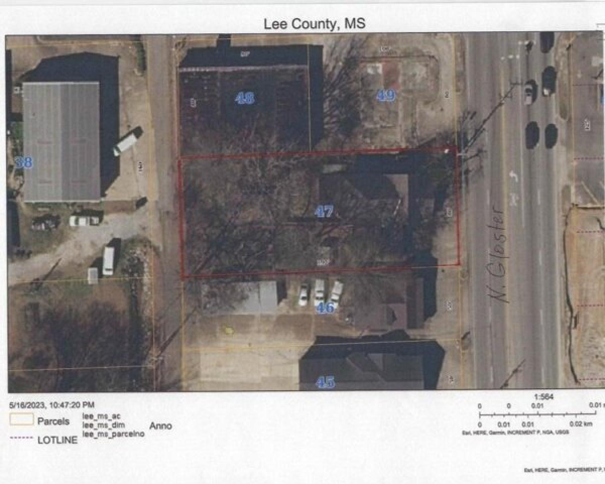 Picture of Residential Land For Sale in Tupelo, Mississippi, United States