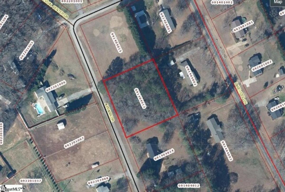 Picture of Residential Land For Sale in Anderson, South Carolina, United States