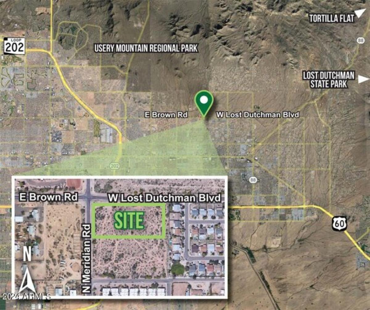 Picture of Residential Land For Sale in Apache Junction, Arizona, United States