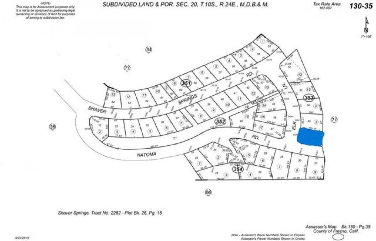 Picture of Residential Land For Sale in Auberry, California, United States