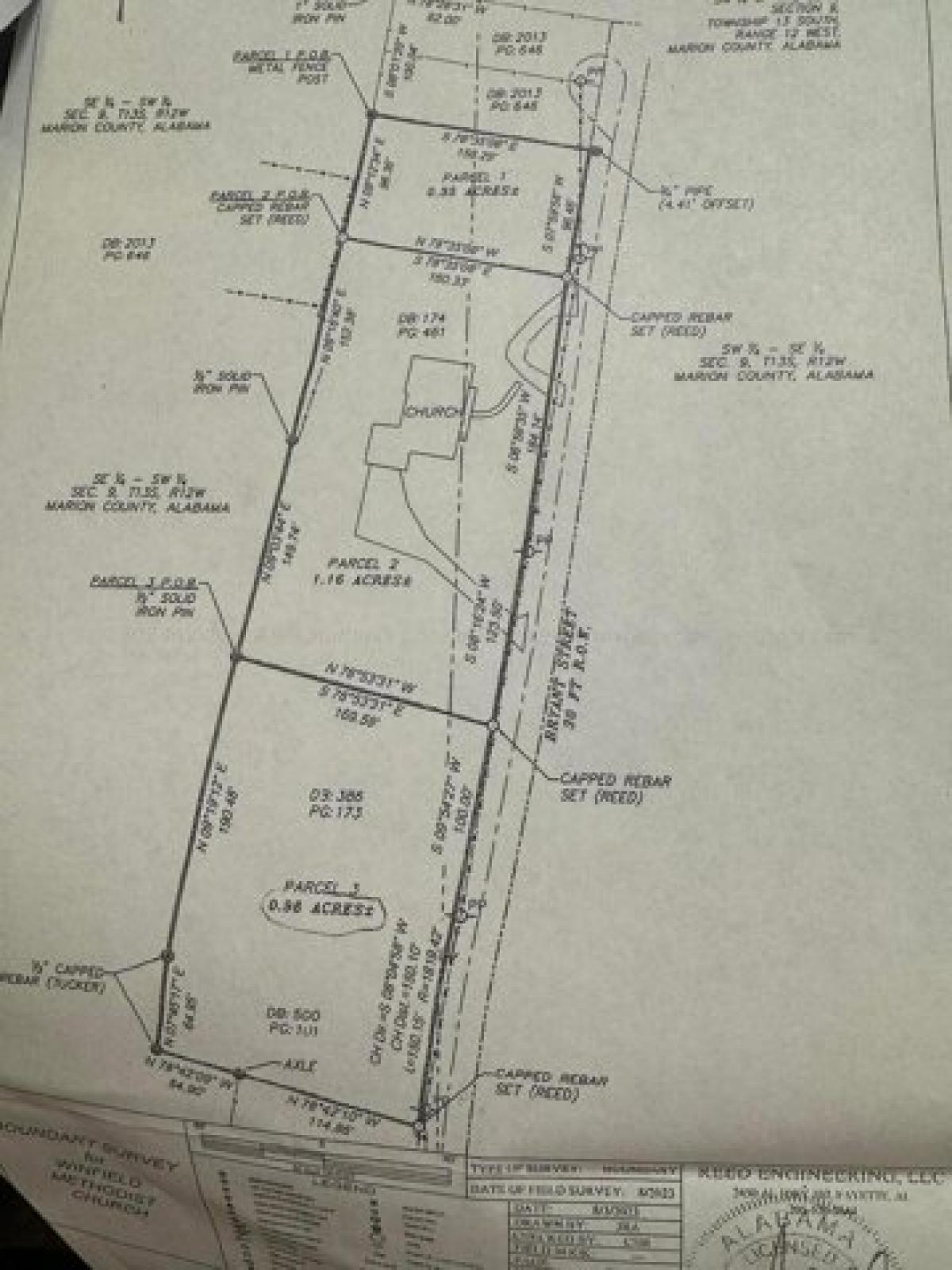 Picture of Residential Land For Sale in Winfield, Alabama, United States