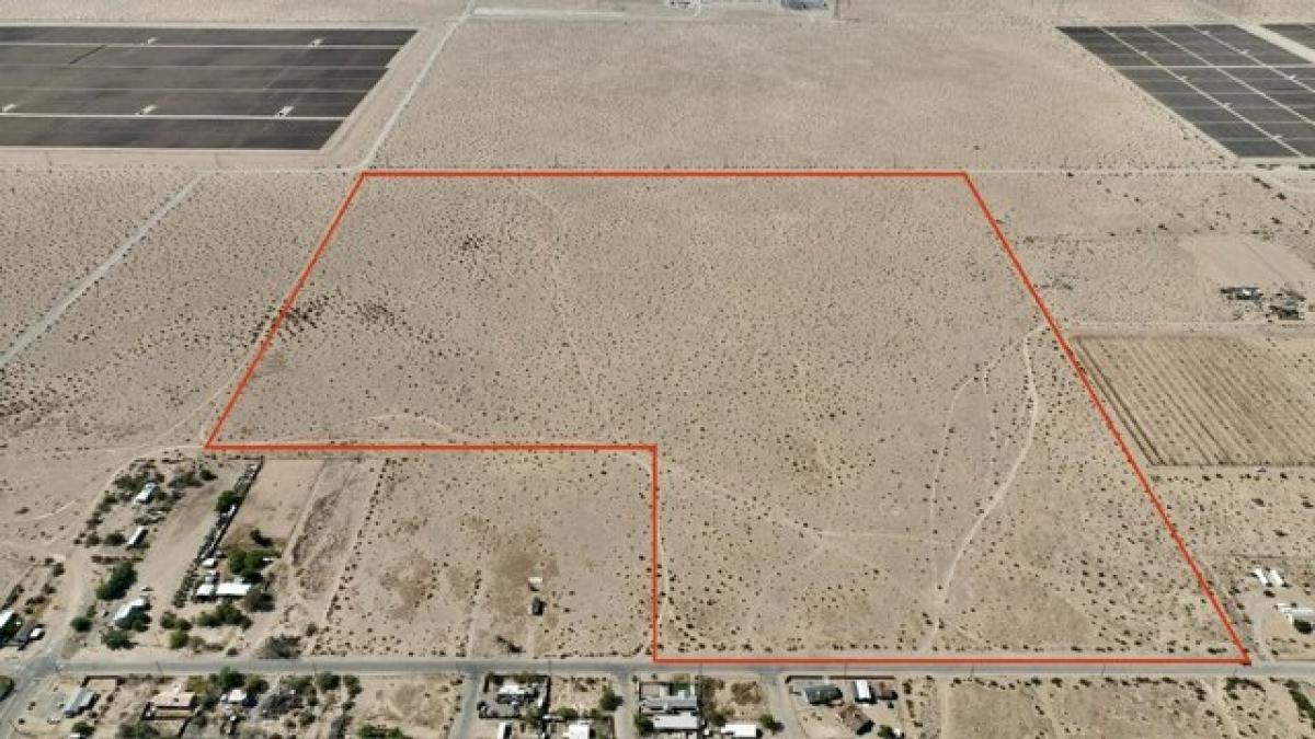 Picture of Residential Land For Sale in Blythe, California, United States