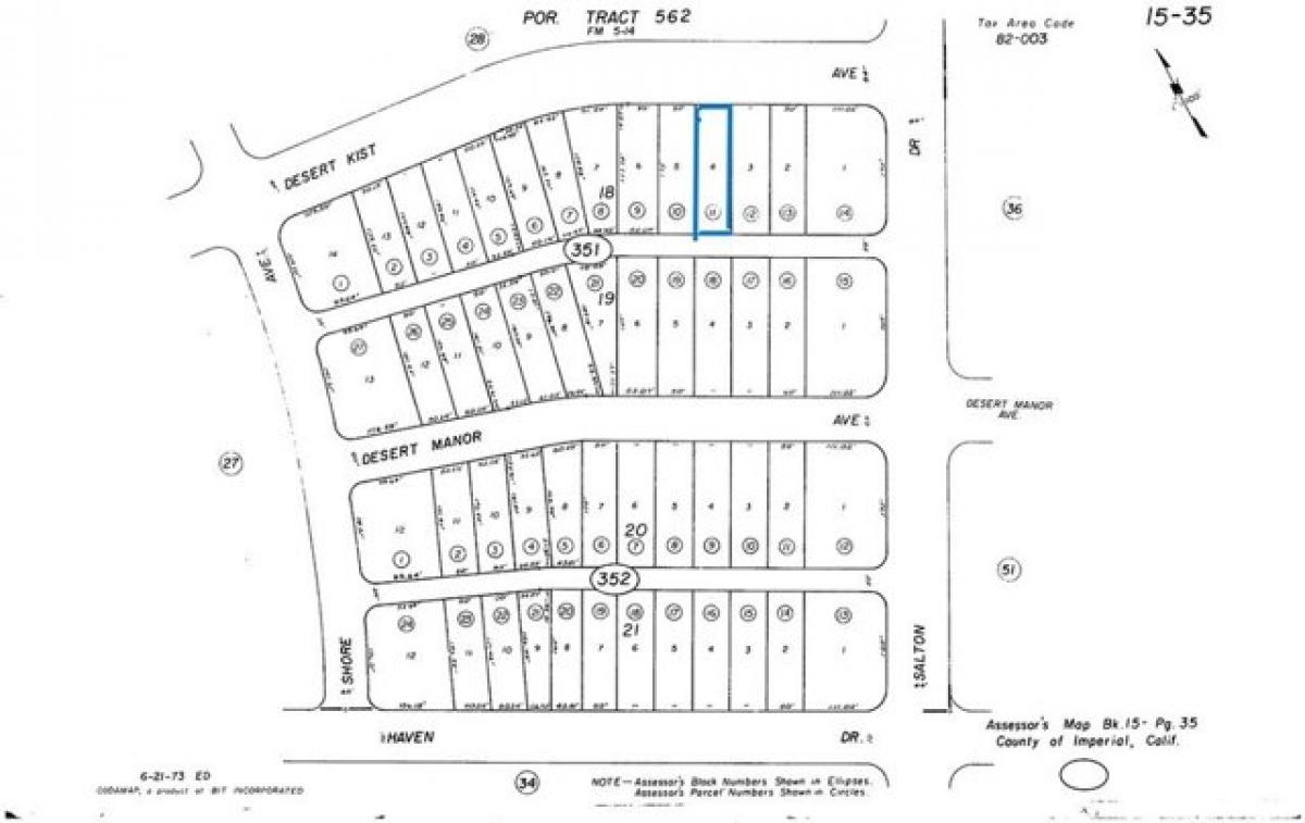 Picture of Residential Land For Sale in Thermal, California, United States