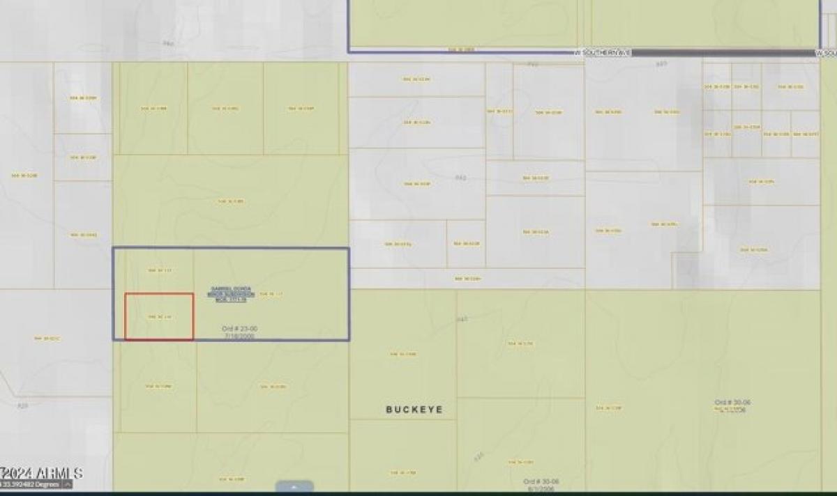 Picture of Residential Land For Sale in Buckeye, Arizona, United States