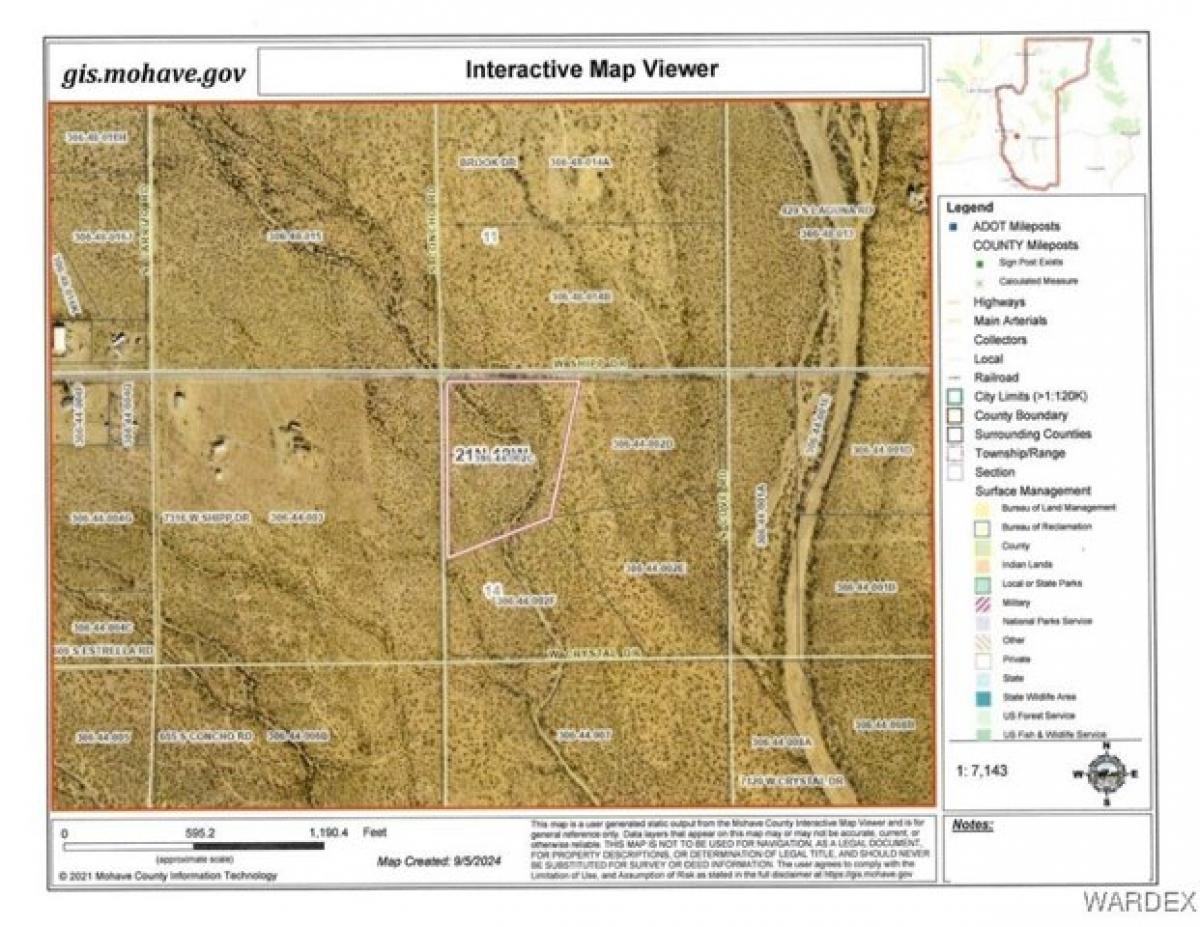 Picture of Residential Land For Sale in Golden Valley, Arizona, United States