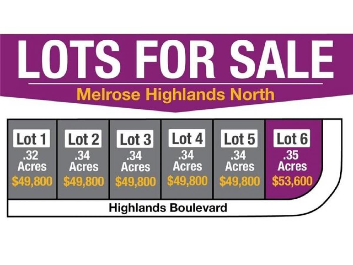 Picture of Residential Land For Sale in Melrose, Minnesota, United States