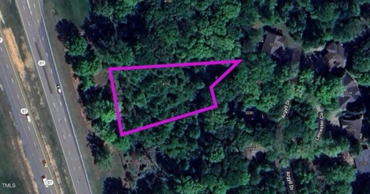 Picture of Residential Land For Sale in Sanford, North Carolina, United States