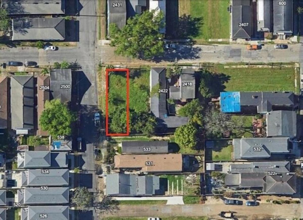 Picture of Residential Land For Sale in New Orleans, Louisiana, United States