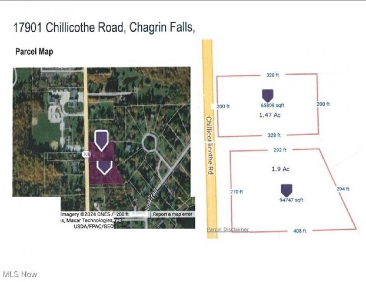 Picture of Residential Land For Sale in Chagrin Falls, Ohio, United States