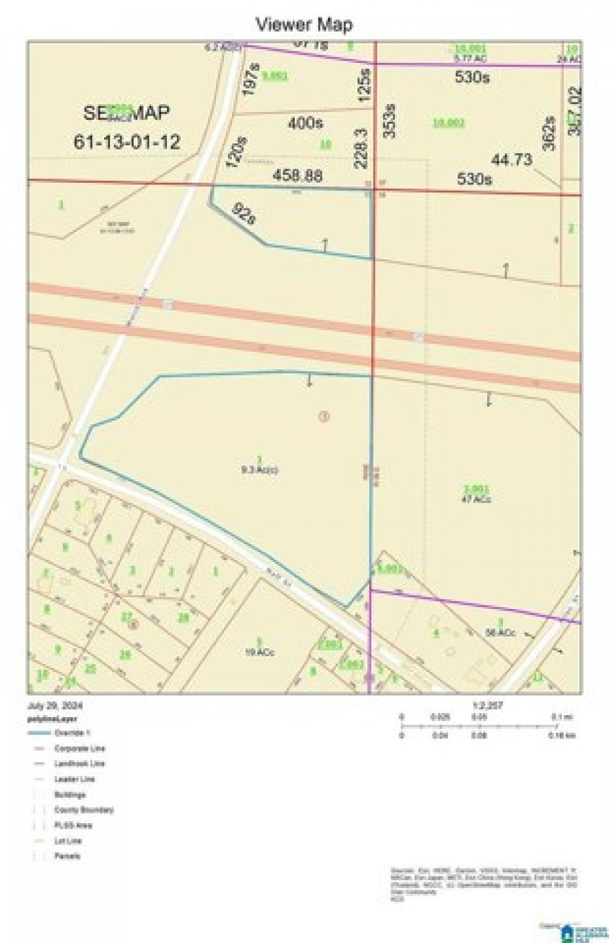 Picture of Residential Land For Sale in Talladega, Alabama, United States