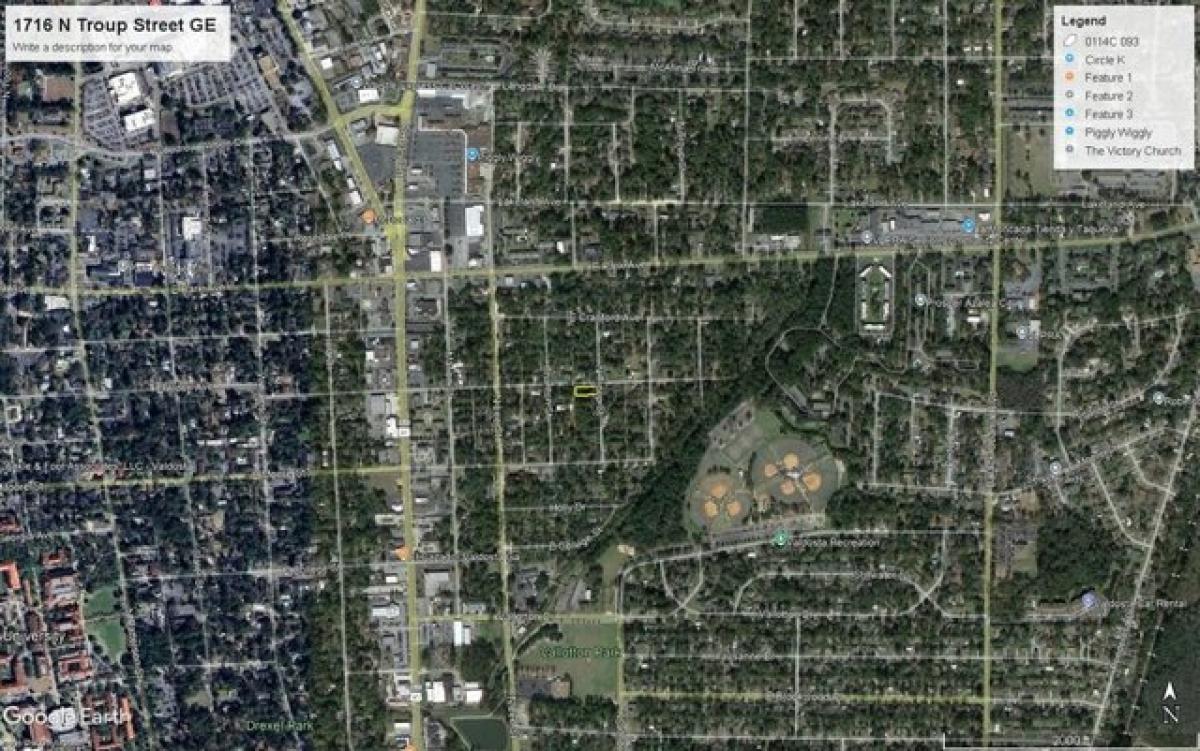 Picture of Residential Land For Sale in Valdosta, Georgia, United States