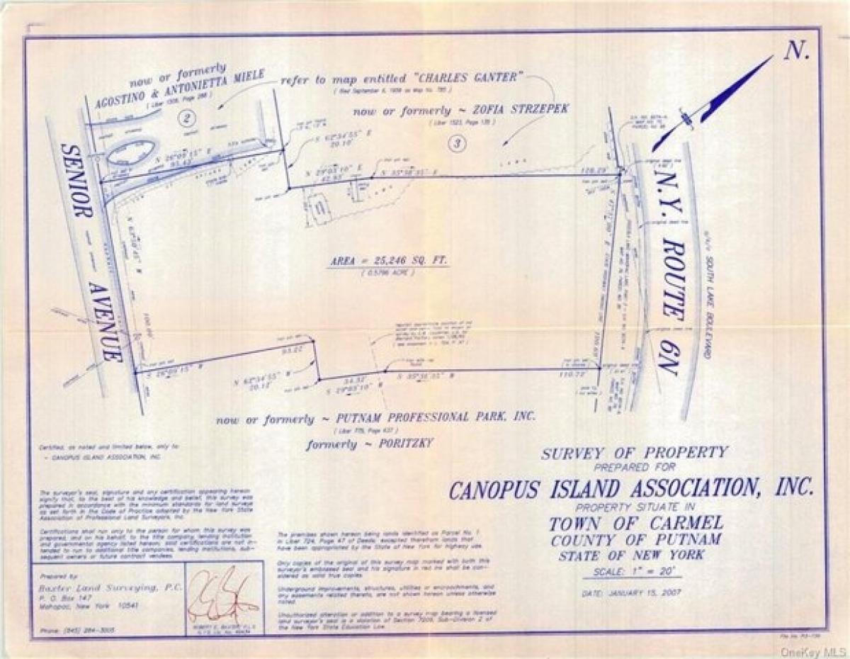 Picture of Residential Land For Sale in Mahopac, New York, United States