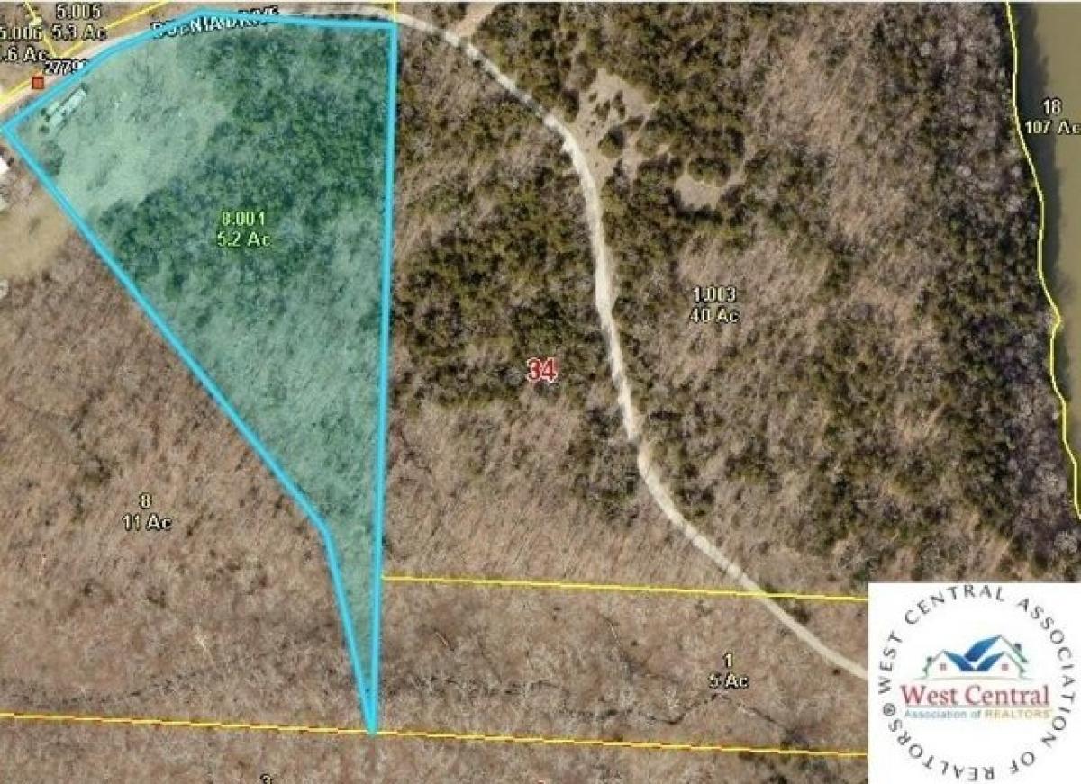 Picture of Residential Land For Sale in Warsaw, Missouri, United States