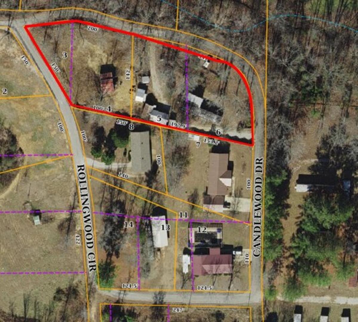 Picture of Residential Land For Sale in Corinth, Mississippi, United States