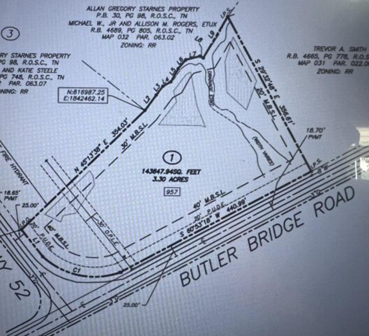 Picture of Residential Land For Sale in Portland, Tennessee, United States