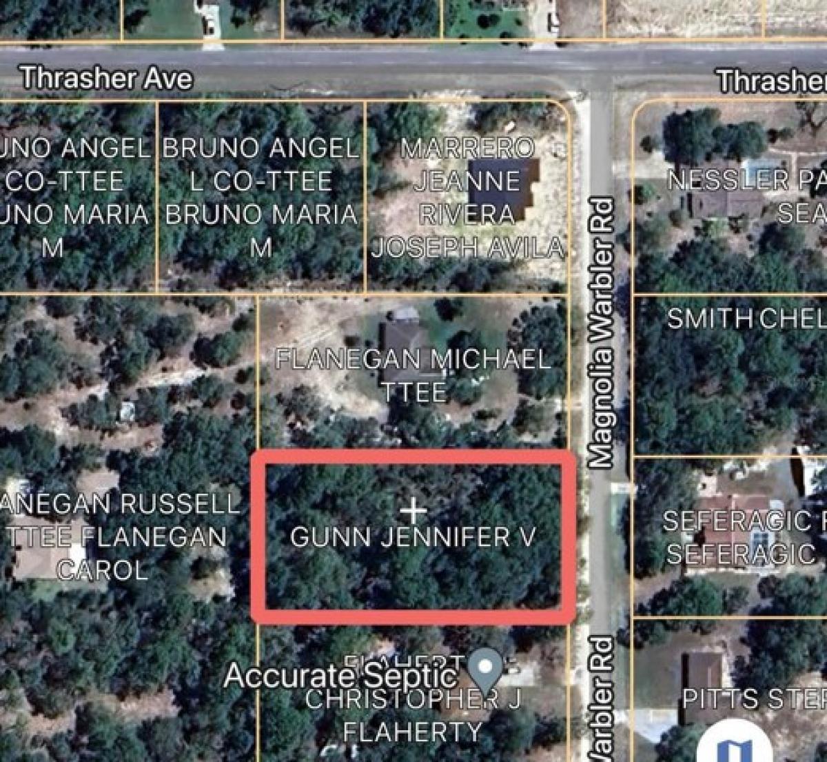 Picture of Residential Land For Sale in Weeki Wachee, Florida, United States