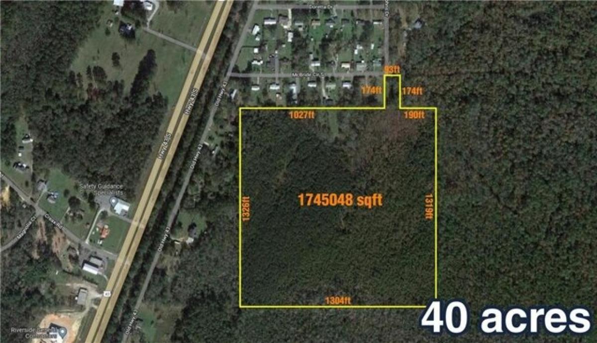 Picture of Residential Land For Sale in Axis, Alabama, United States