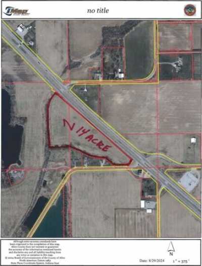 Residential Land For Sale in Hoagland, Indiana