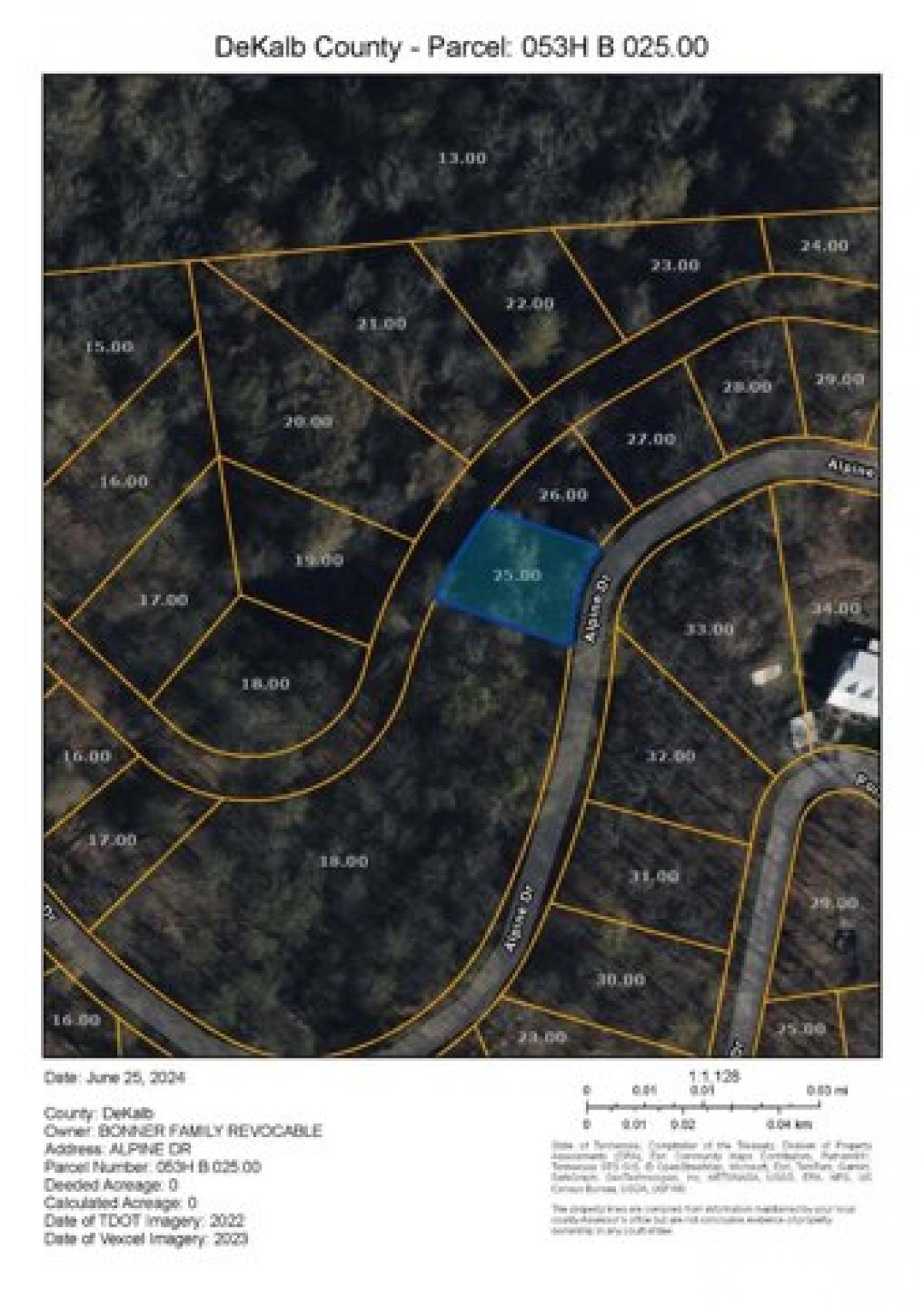 Picture of Residential Land For Sale in Smithville, Tennessee, United States