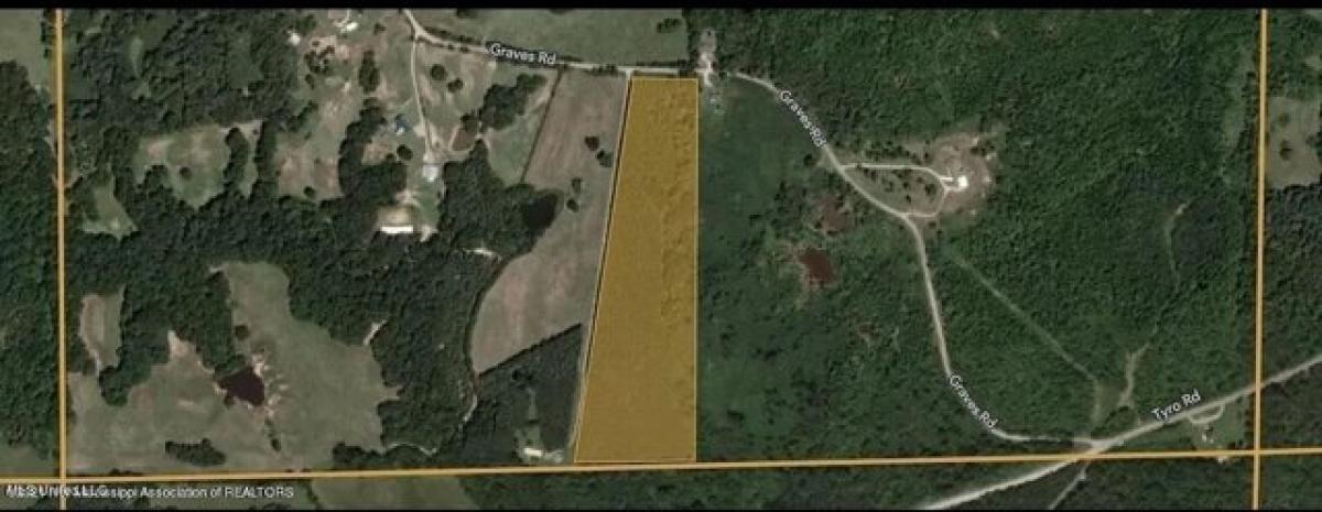 Picture of Residential Land For Sale in Holly Springs, Mississippi, United States