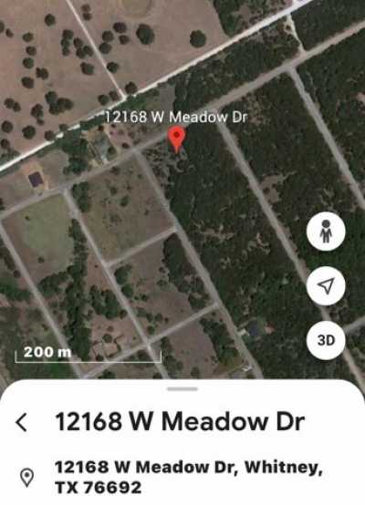 Residential Land For Sale in Whitney, Texas