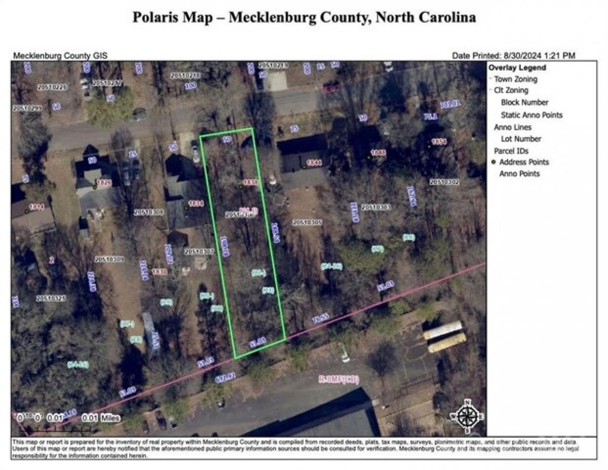 Picture of Residential Land For Sale in Pineville, North Carolina, United States