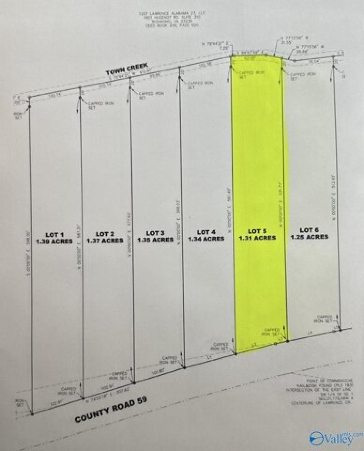 Picture of Residential Land For Sale in Moulton, Alabama, United States