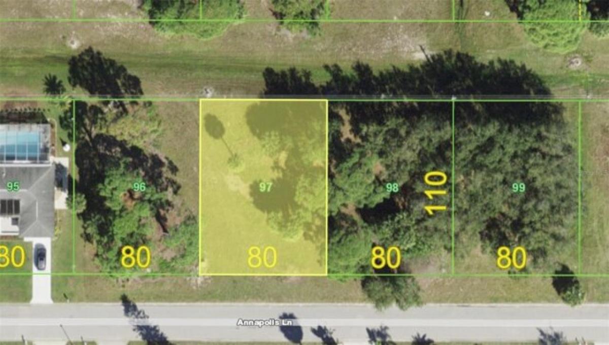 Picture of Residential Land For Sale in Rotonda West, Florida, United States